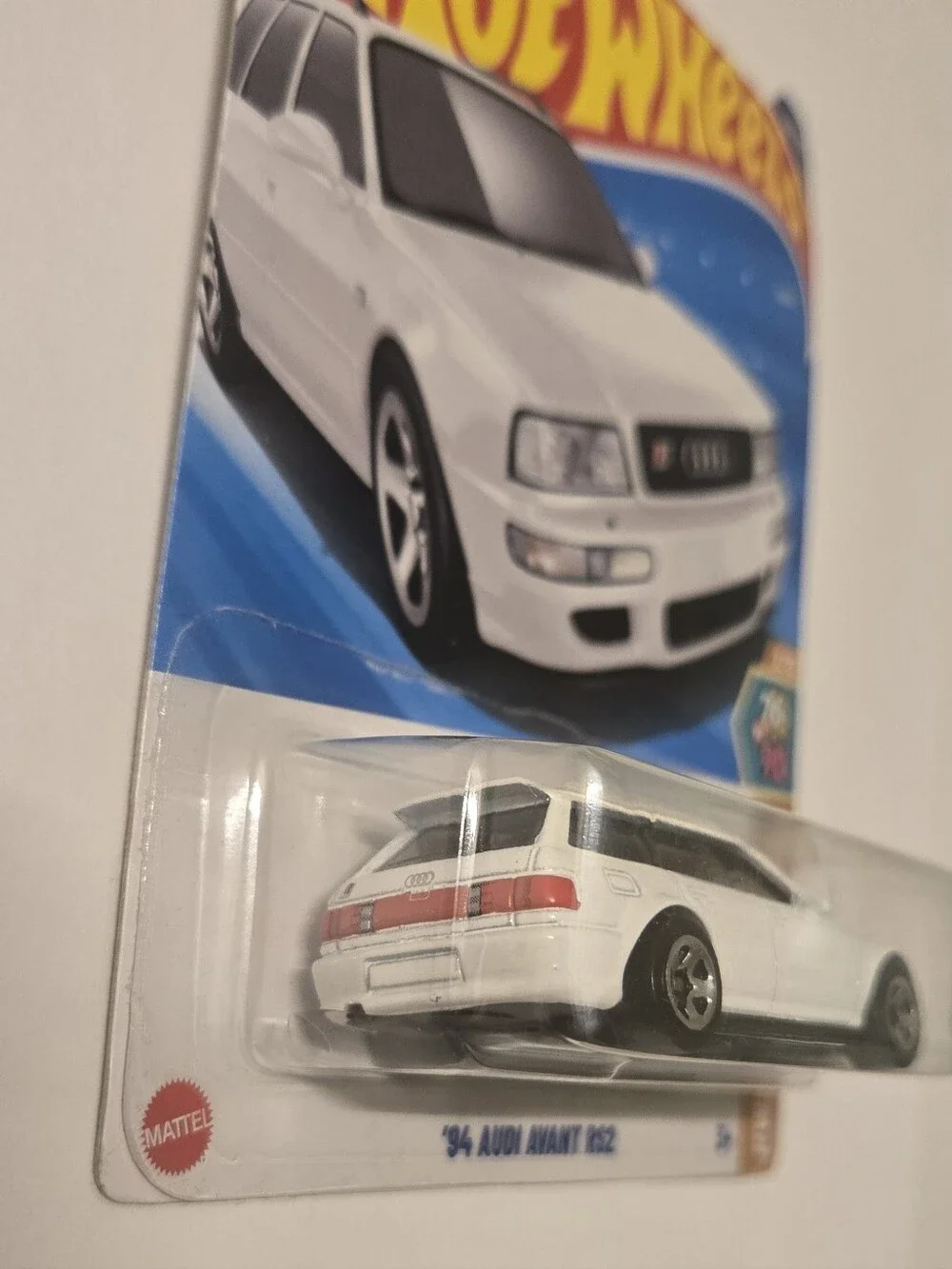 1994 Audi Avant RS2 Hot Wheels HW 70s vs 90s 2/10 White Diecast
